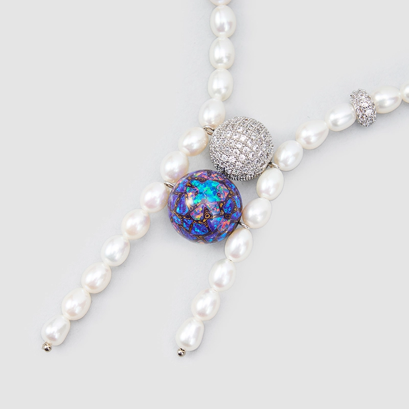 Original Handmade Natural Pearls necklace by OHGG - OHGGRN24234
