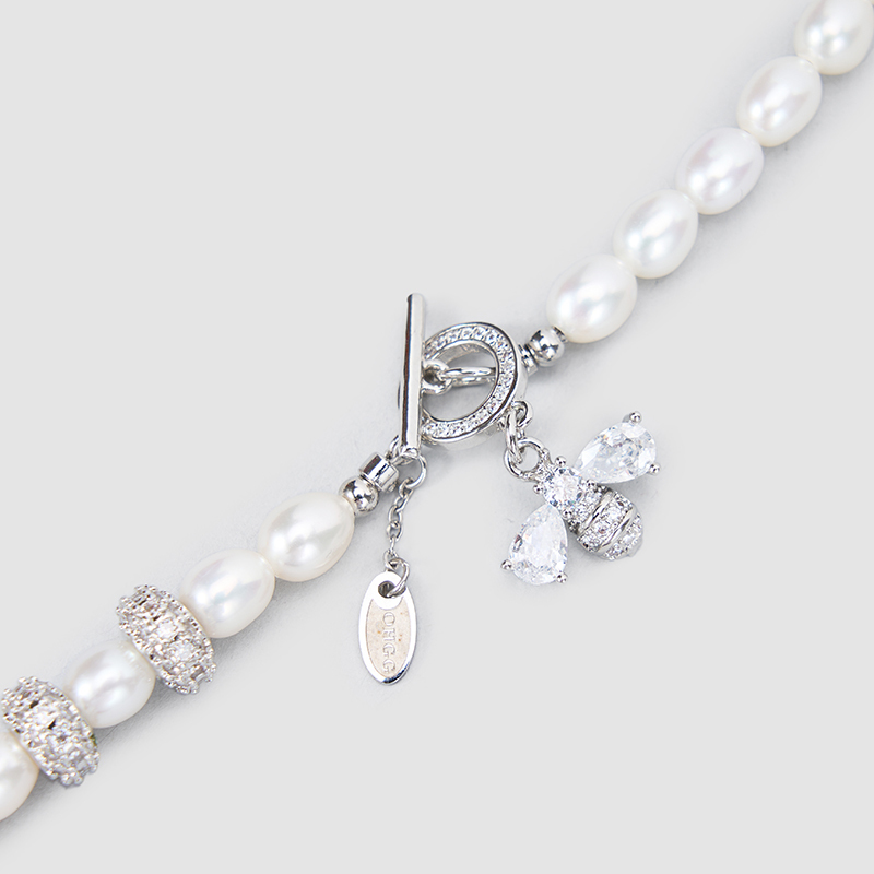 Original Handmade Natural Pearls necklace by OHGG - OHGGRN24234