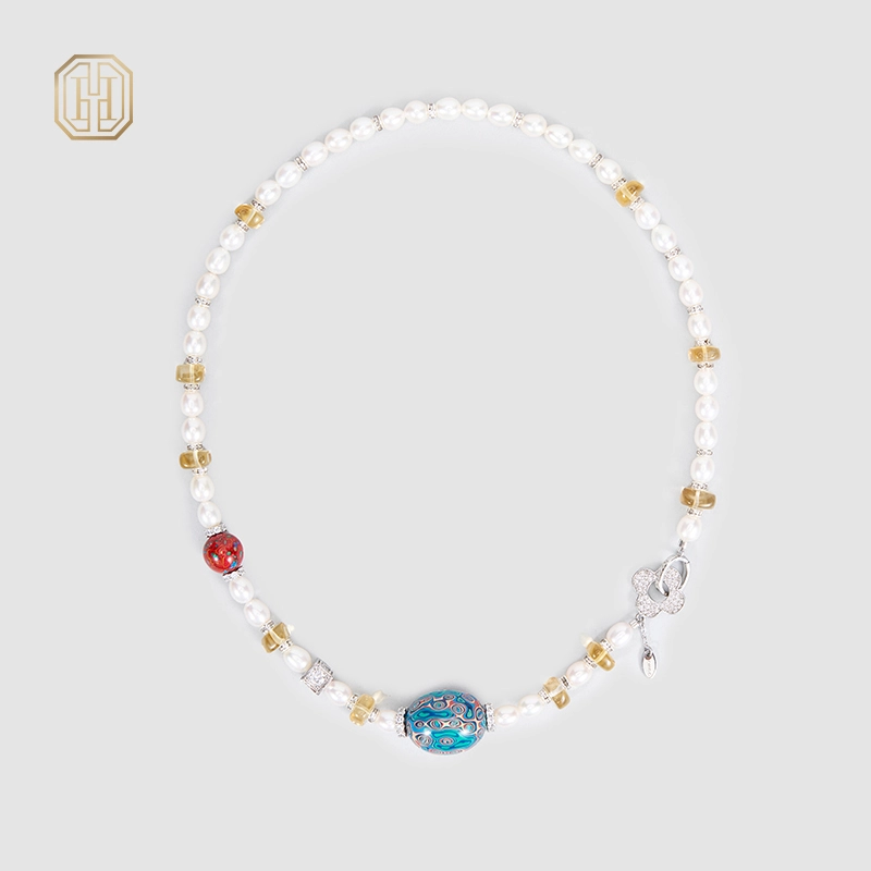Original Handmade Natural Pearls necklace by OHGG - OHGGRN24231