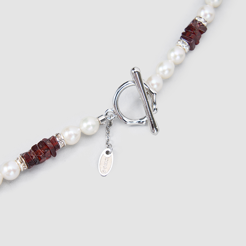 Original Handmade Natural Pearls Collar Chain  by OHGG - OHGGRN24250