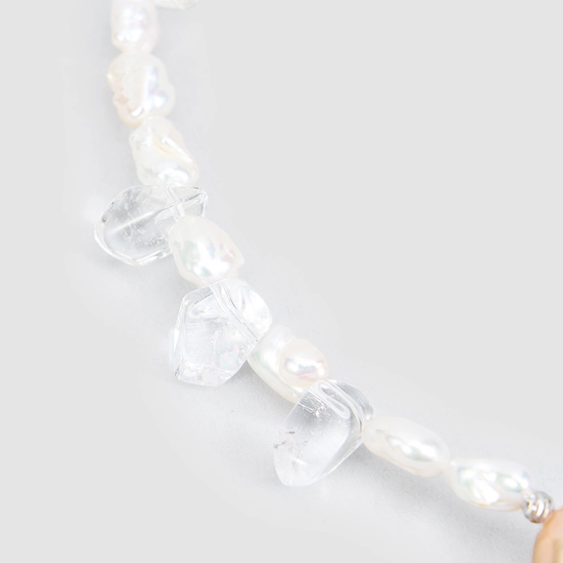 Original Handmade Natural Pearls Collar Chain  by OHGG - OHGGRN24253