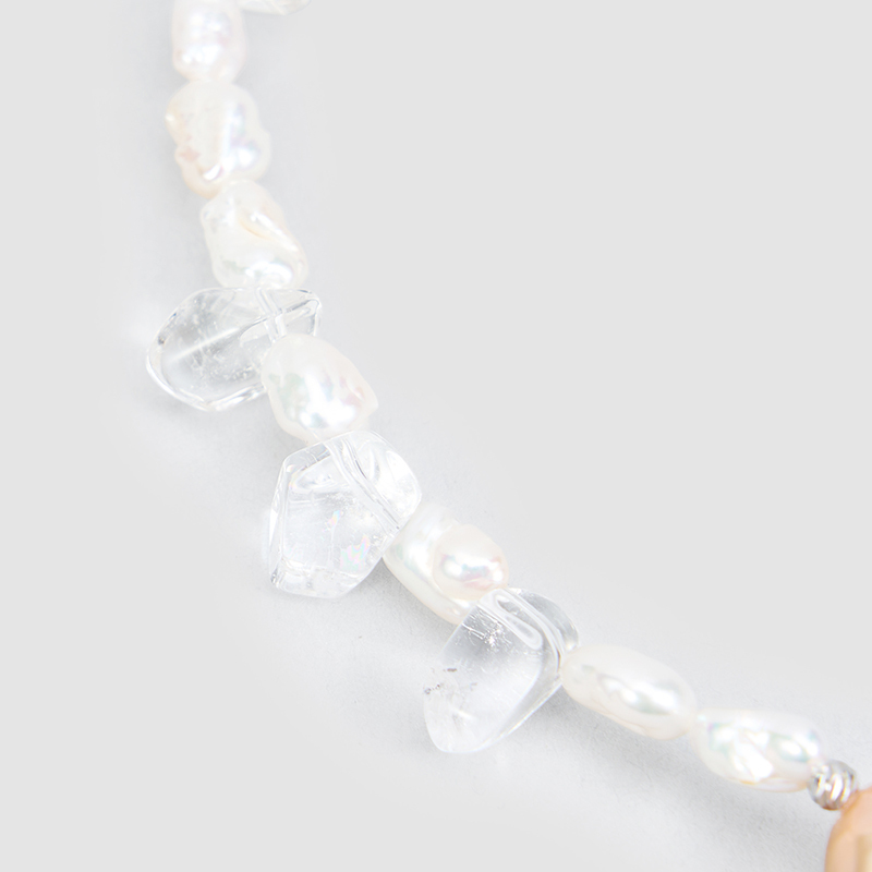 Original Handmade Natural Pearls Collar Chain  by OHGG - OHGGRN24253