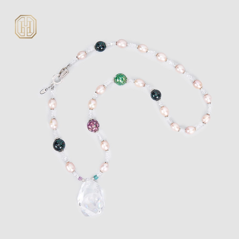 Original Handmade Natural Pearls  necklace  by OHGG - OHGGRN24239