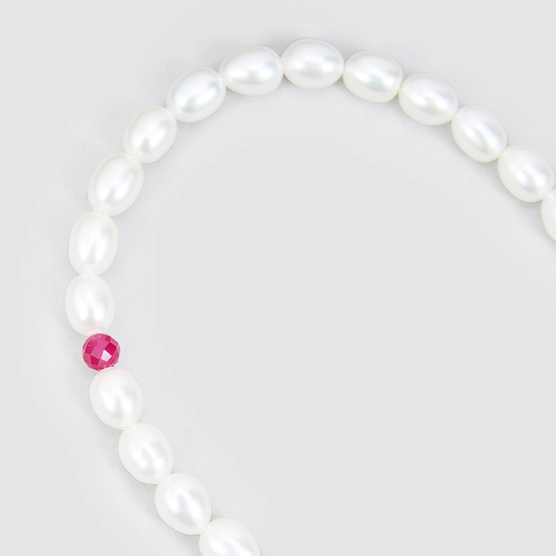 Original Handmade Natural Pearls Collar by OHGG - OHGGRN24255