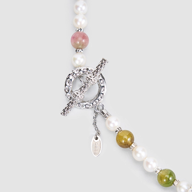 Original Handmade Natural Pearls Collar  by OHGG - OHGGRN24243