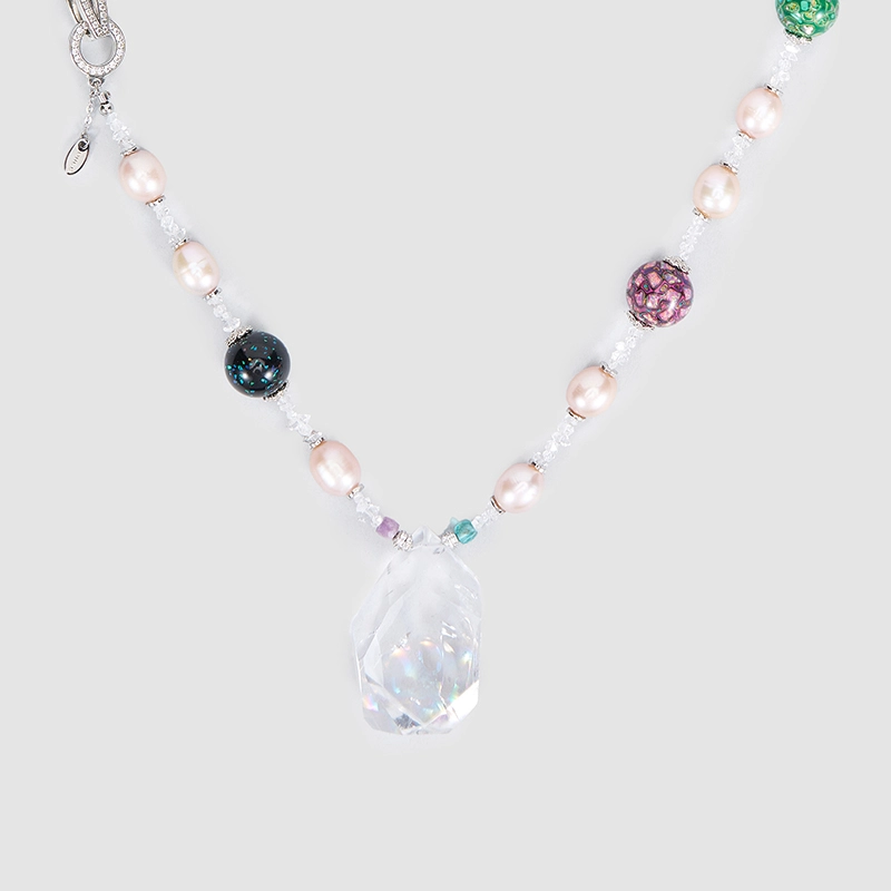 Original Handmade Natural Pearls  necklace  by OHGG - OHGGRN24239