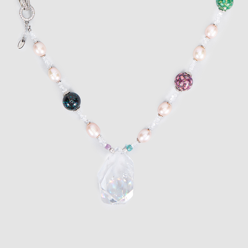 Original Handmade Natural Pearls  necklace  by OHGG - OHGGRN24239