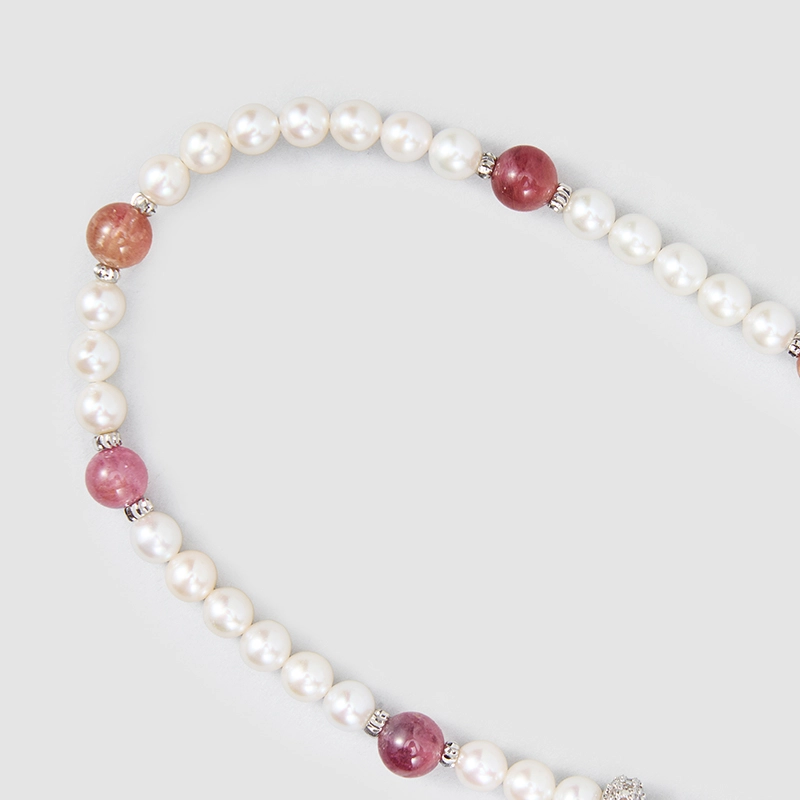 Original Handmade Natural Pearls Collar  by OHGG - OHGGRN24243