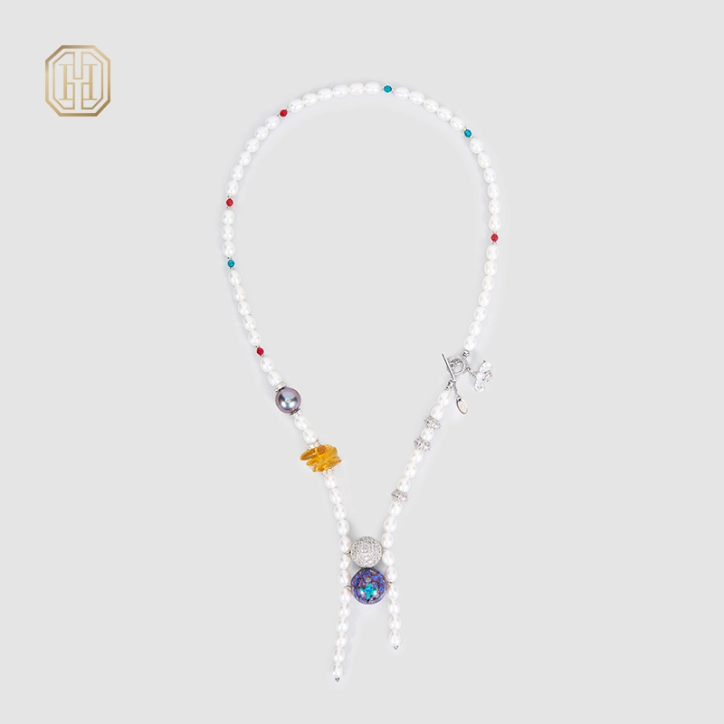 Original Handmade Natural Pearls necklace by OHGG - OHGGRN24234
