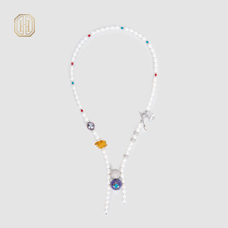Original Handmade Natural Pearls necklace by OHGG - OHGGRN24234
