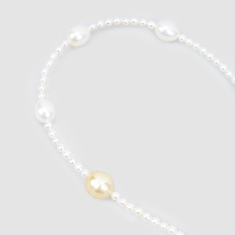 Original Handmade Natural Pearls necklace  by OHGG - OHGGRN24235