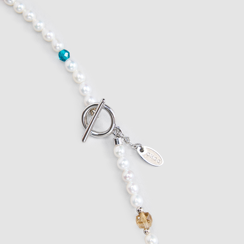Original Handmade Natural Pearls Collar by OHGG - OHGGRN24256