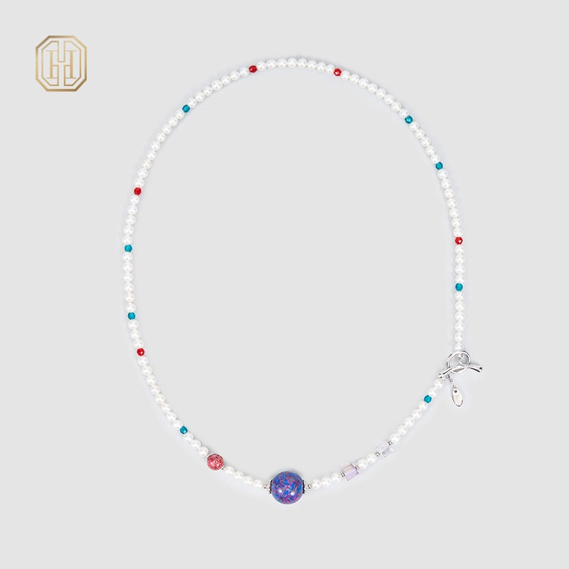 Original Handmade Natural Pearls Collar chain by OHGG - OHGGRN24232