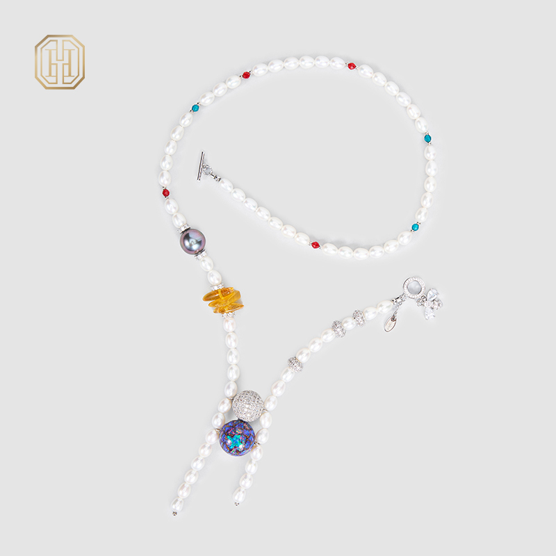 Original Handmade Natural Pearls necklace by OHGG - OHGGRN24234