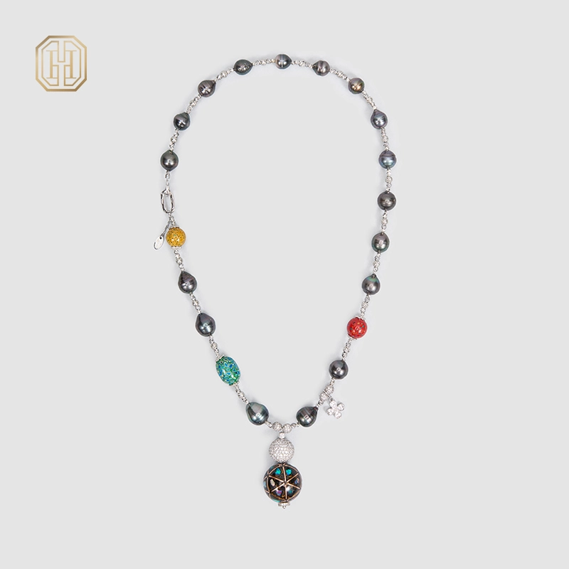 Original Handmade Natural Pearls necklace  by OHGG - OHGGRN24242