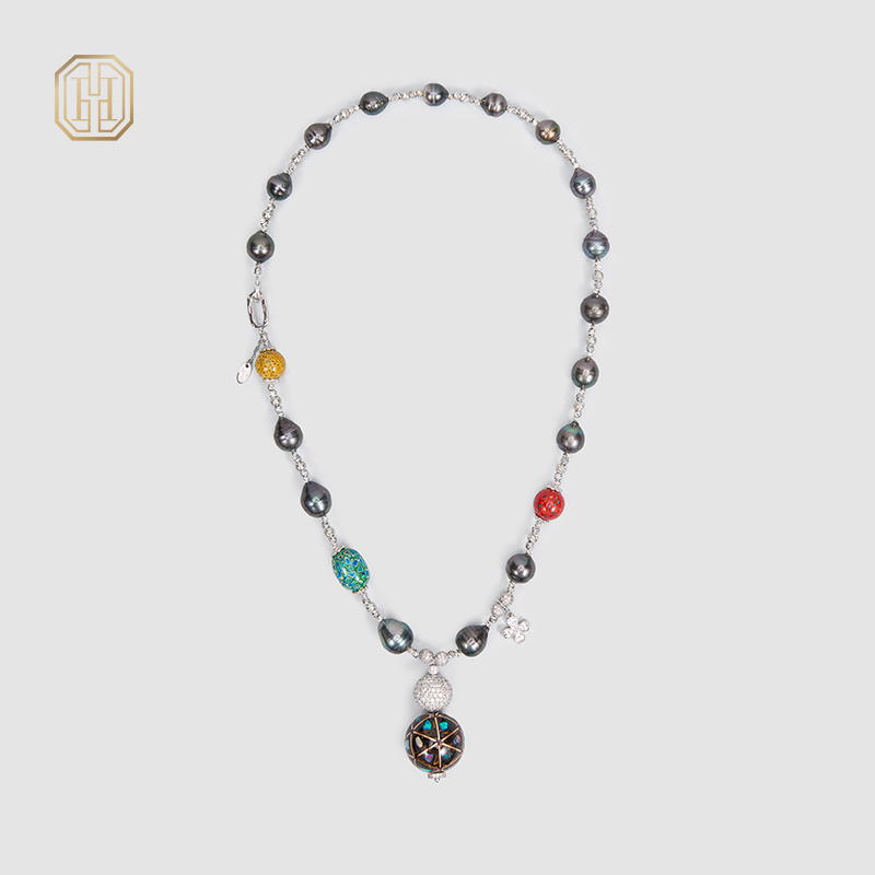Original Handmade Natural Pearls necklace  by OHGG - OHGGRN24242