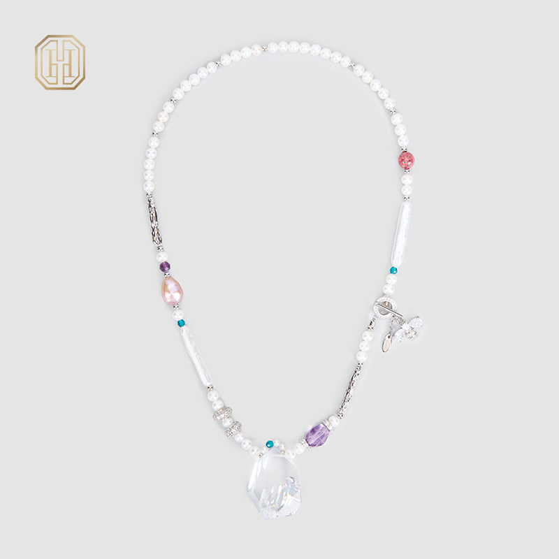 Original Handmade Natural Pearls Collar  by OHGG - OHGGRN24249