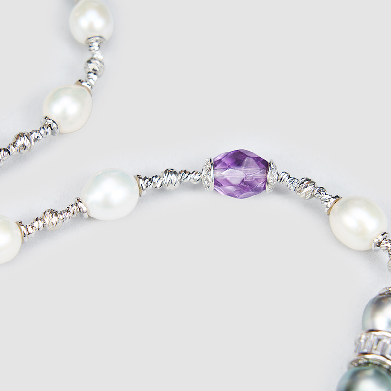 Original Handmade Natural Pearls necklace  by OHGG - OHGGRN24240
