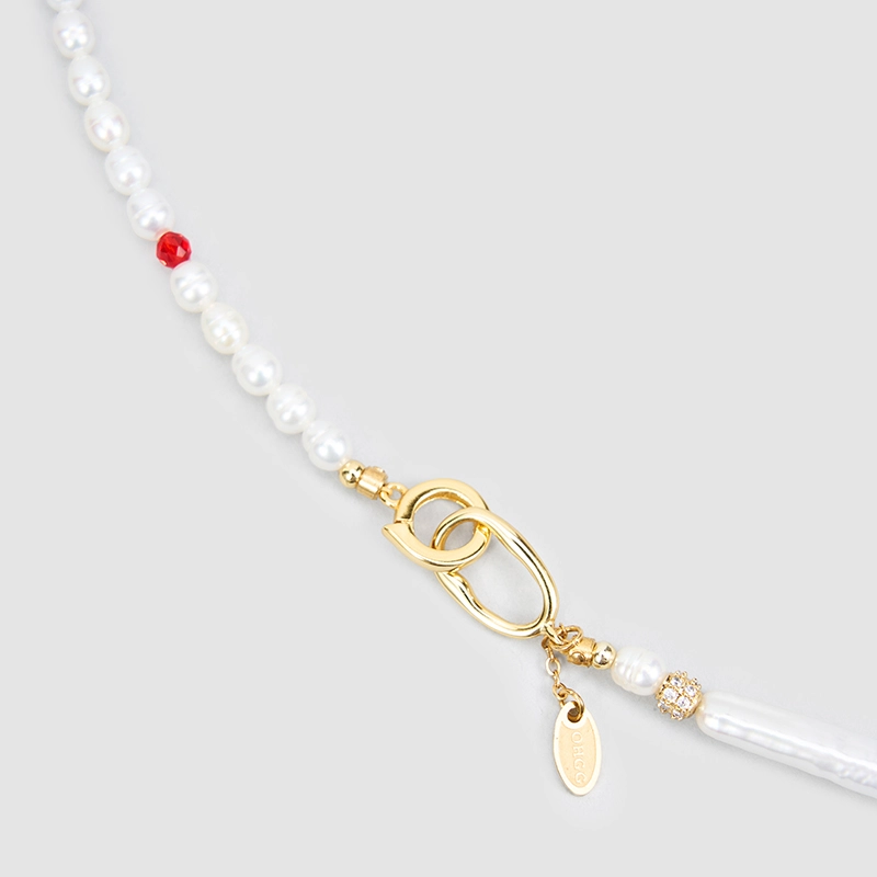 Original Handmade Natural Pearls Collar Chain  by OHGG - OHGGRN24254