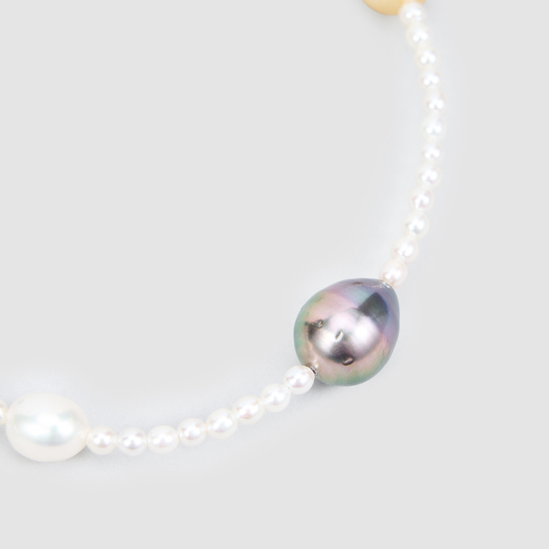 Original Handmade Natural Pearls necklace  by OHGG - OHGGRN24235