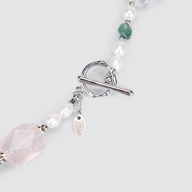 Original Handmade Natural Pearls Collar  by OHGG - OHGGRN24247