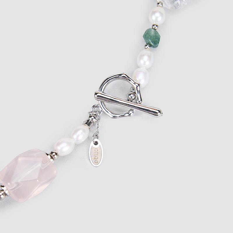 Original Handmade Natural Pearls Collar  by OHGG - OHGGRN24247