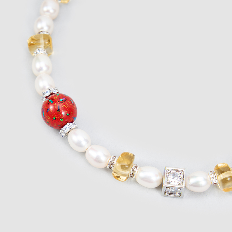 Original Handmade Natural Pearls necklace by OHGG - OHGGRN24231