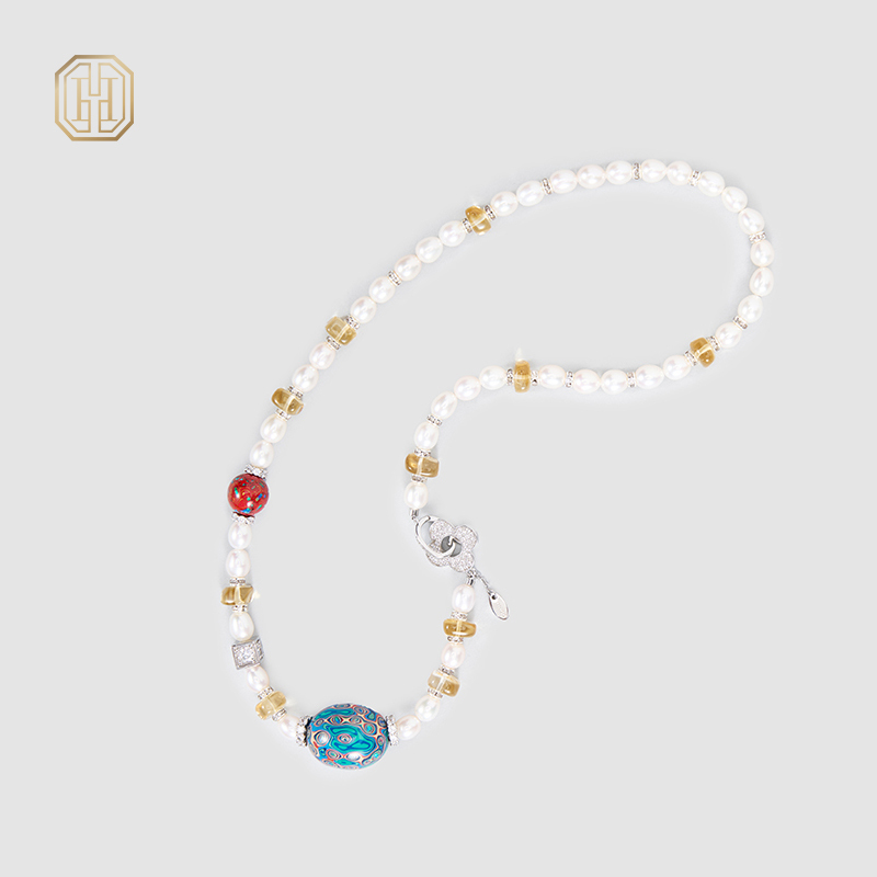 Original Handmade Natural Pearls necklace by OHGG - OHGGRN24231