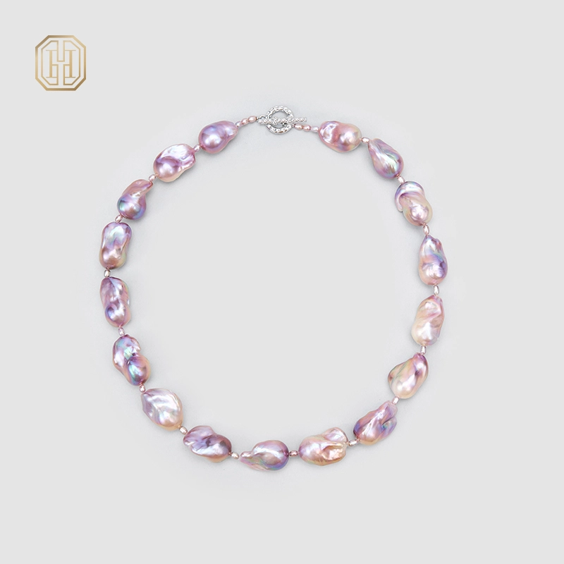 Original Handmade Natural Pearls collar chain by OHGG - OHGGRN24299