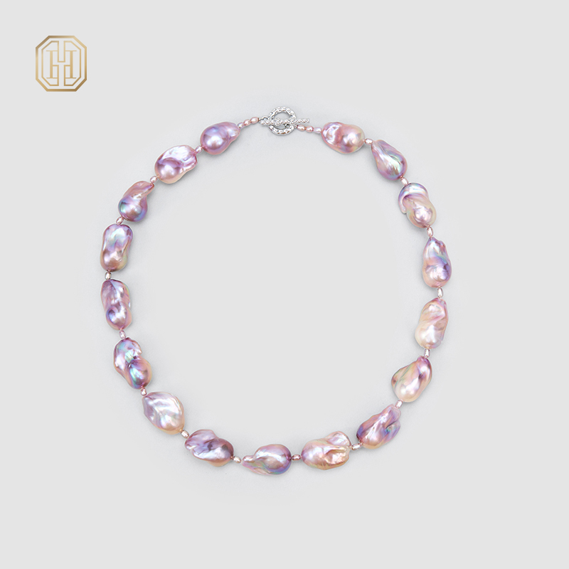 Original Handmade Natural Pearls collar chain by OHGG - OHGGRN24299
