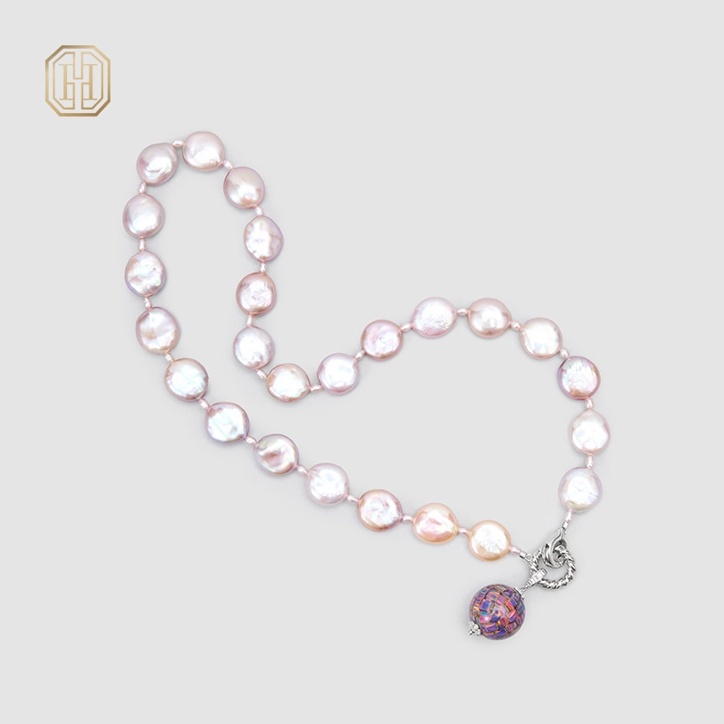 Original Handmade Natural Pearls collar chain by OHGG - OHGGRN24292