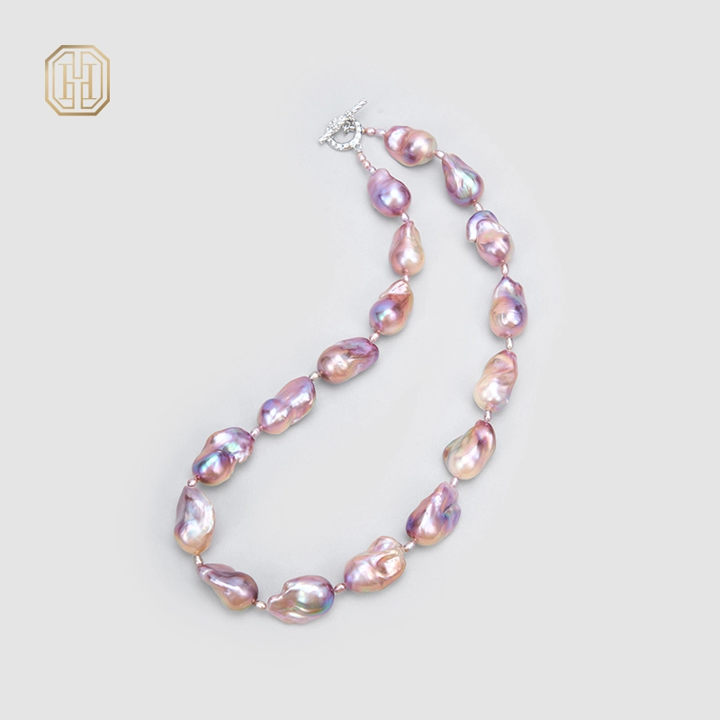 Original Handmade Natural Pearls collar chain by OHGG - OHGGRN24299