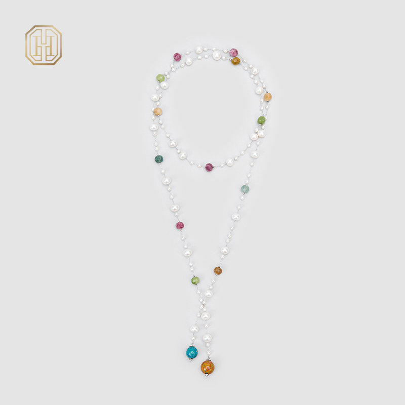 Original Handmade Natural Pearls collar chain by OHGG - OHGGRN24303