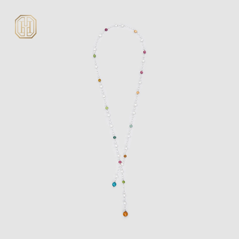 Original Handmade Natural Pearls collar chain by OHGG - OHGGRN24303