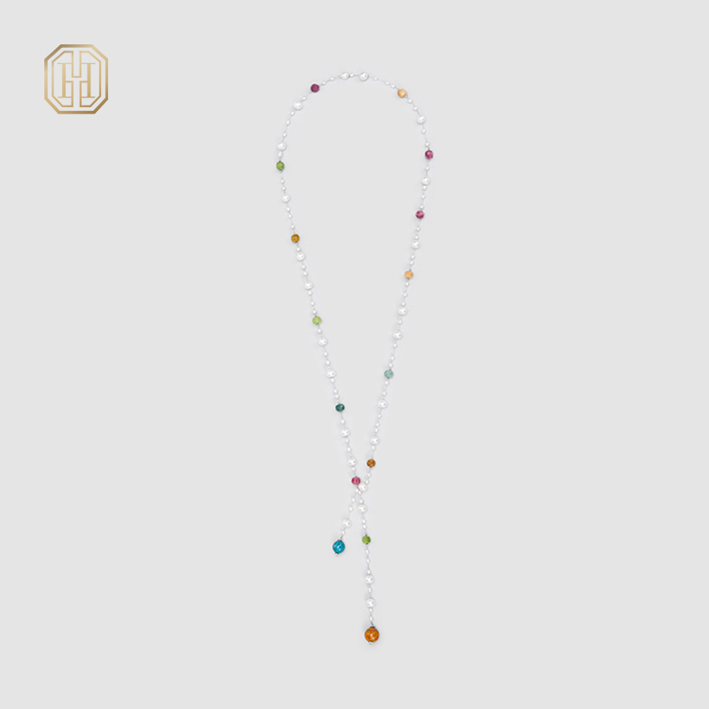 Original Handmade Natural Pearls collar chain by OHGG - OHGGRN24303