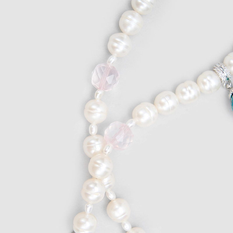 Original Handmade Natural Pearls collar chain by OHGG - OHGGRN24306