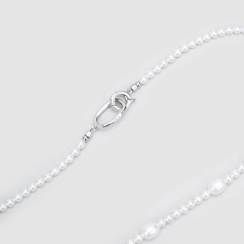 Original Handmade Natural Pearls collar chain by OHGG - OHGGRN24302