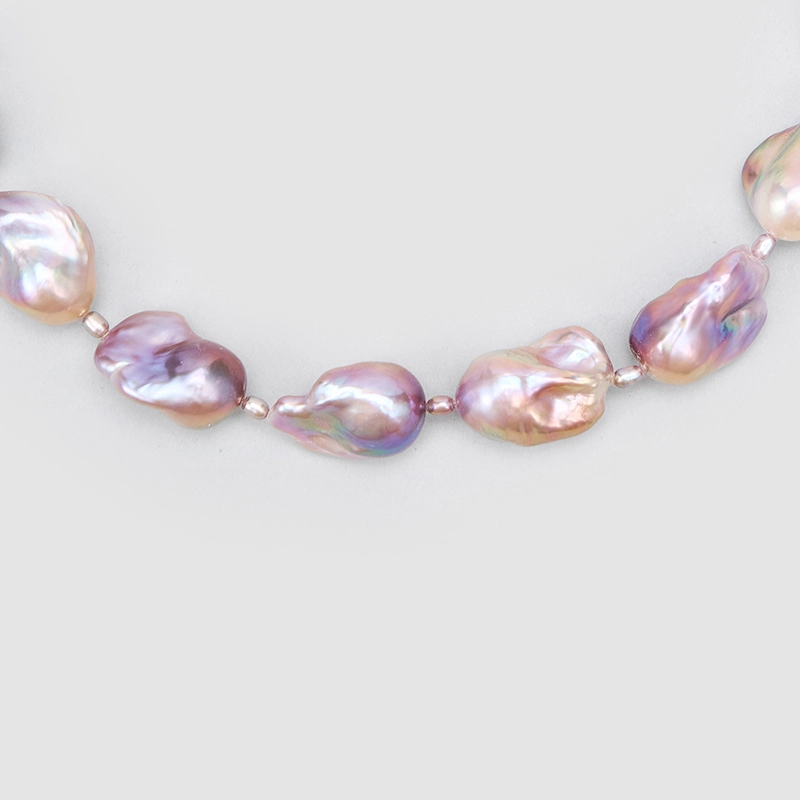 Original Handmade Natural Pearls collar chain by OHGG - OHGGRN24299