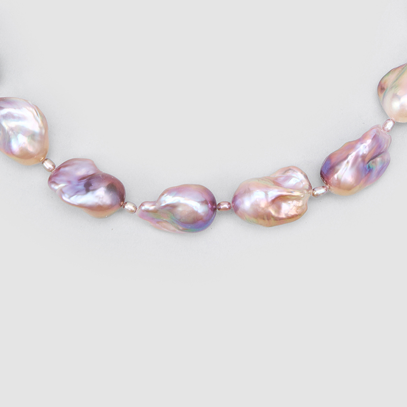 Original Handmade Natural Pearls collar chain by OHGG - OHGGRN24299