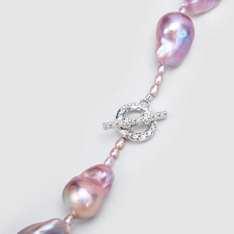 Original Handmade Natural Pearls collar chain by OHGG - OHGGRN24299