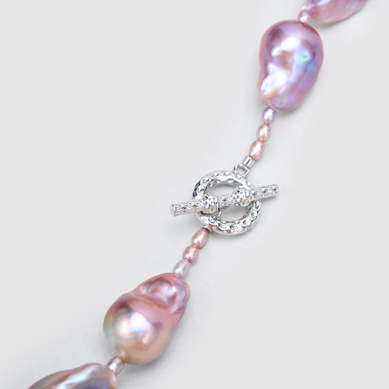 Original Handmade Natural Pearls collar chain by OHGG - OHGGRN24299