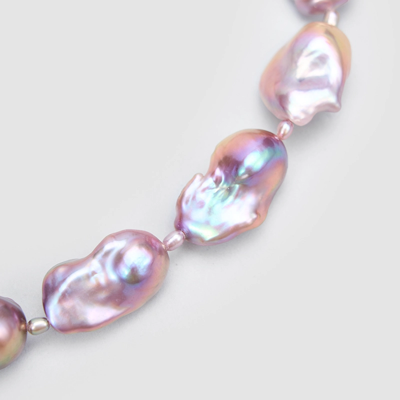 Original Handmade Natural Pearls collar chain by OHGG - OHGGRN24299