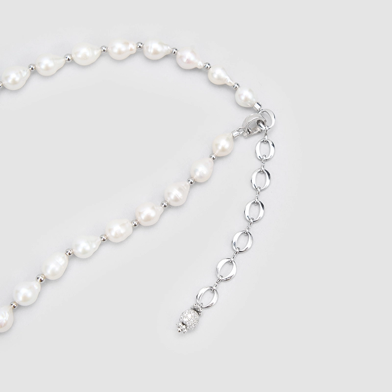 Original Handmade Natural Pearls collar chain by OHGG - OHGGRN24293