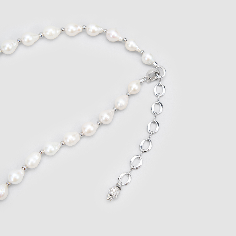 Original Handmade Natural Pearls collar chain by OHGG - OHGGRN24293