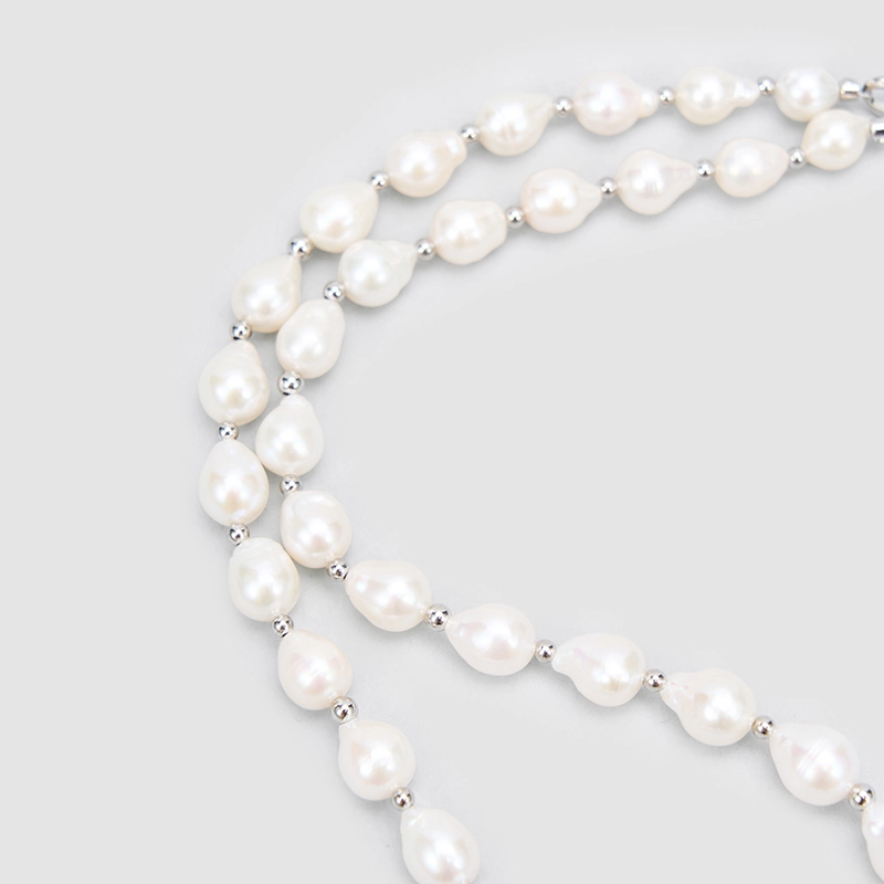 Original Handmade Natural Pearls collar chain by OHGG - OHGGRN24293