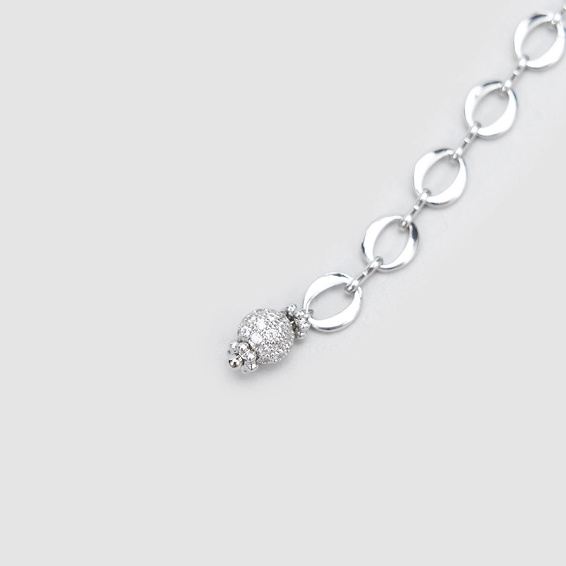 Original Handmade Natural Pearls collar chain by OHGG - OHGGRN24293