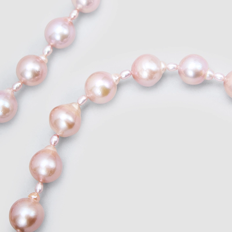 Original Handmade Natural Pearls collar chain by OHGG - OHGGRN24287