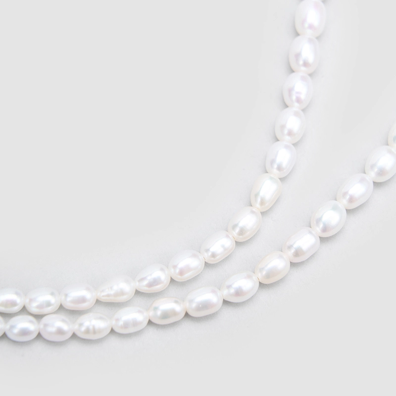 Original Handmade Natural Pearls collar chain by OHGG - OHGGRN24290
