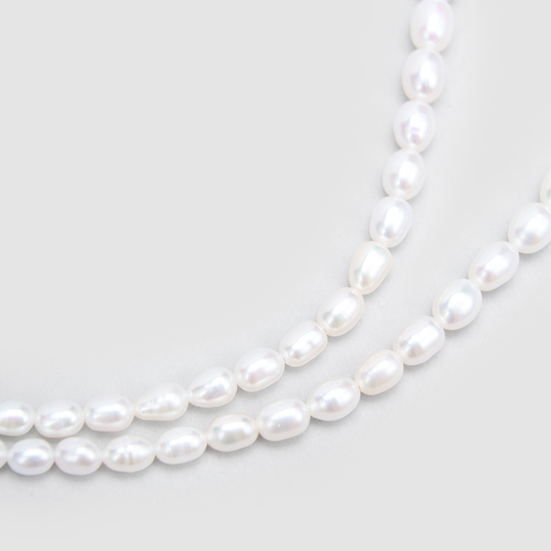 Original Handmade Natural Pearls collar chain by OHGG - OHGGRN24290