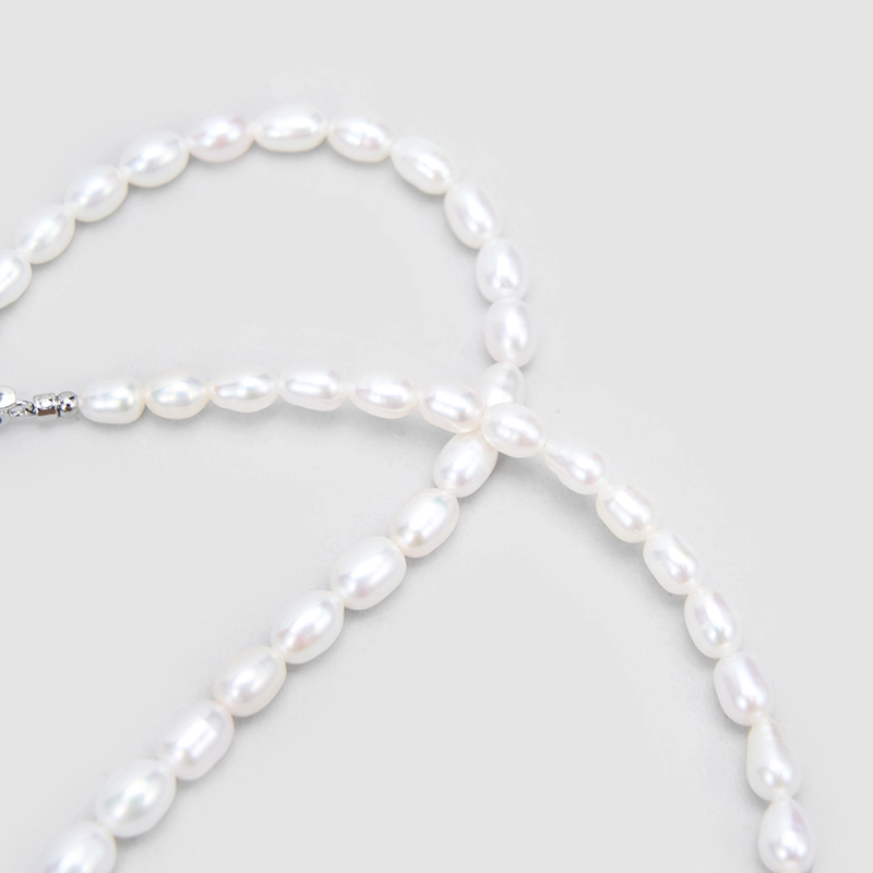 Original Handmade Natural Pearls collar chain by OHGG - OHGGRN24290